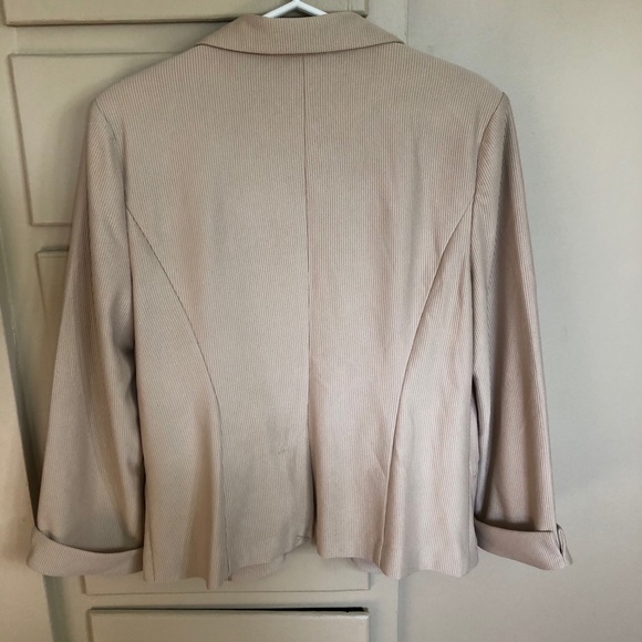 Corduroy-Like Blazer - Picture 8 of 10